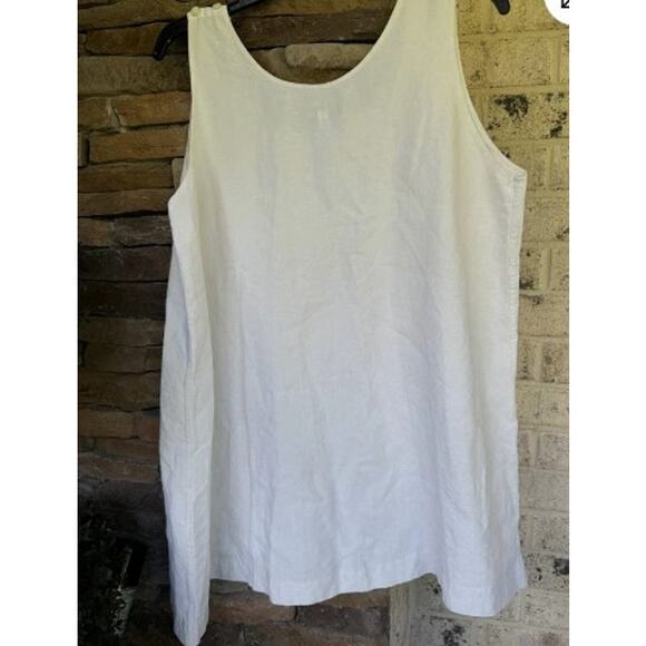 Eskandar for Bergdorf Goodman Tank Top | Antique French Nuns Linen | One Size - Picture 8 of 10
